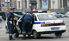 Autopolizei Russland
